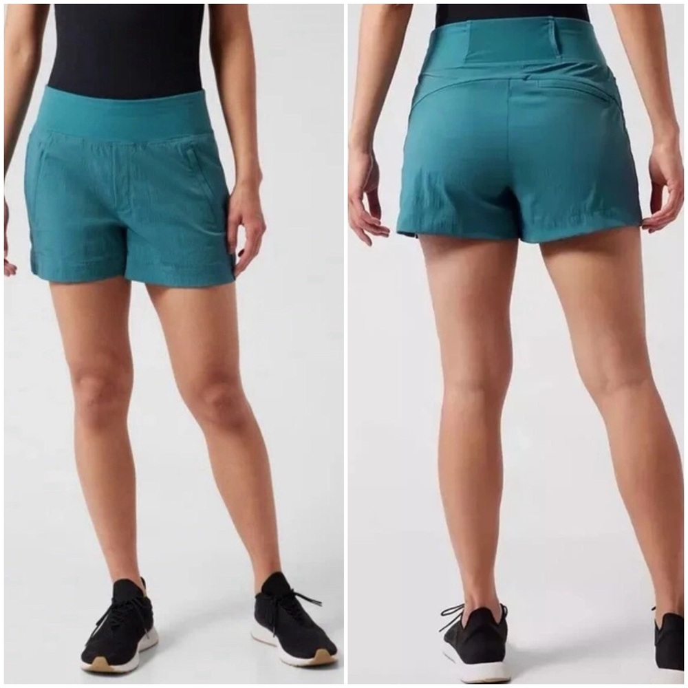 Athleta Women's Trekkie North Shorts Size 18 Hike Travel Athleisure Outdoor. 1